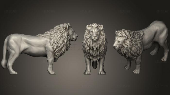Статуэтки львы тигры сфинксы Самец Льва